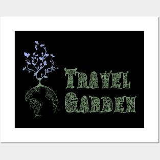 Travel Garden Full Logo Posters and Art